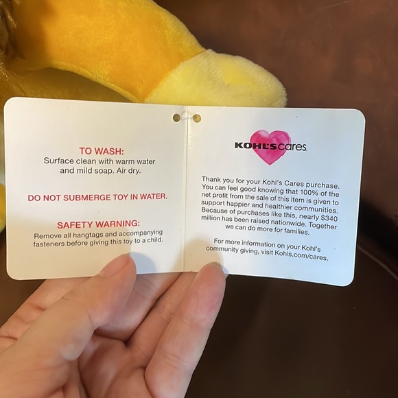 KOHLS NWT Lion Carnivores Cares Soft Plush Toy Doll Mane Dan Santat 2019 New - Picture 10 of 10